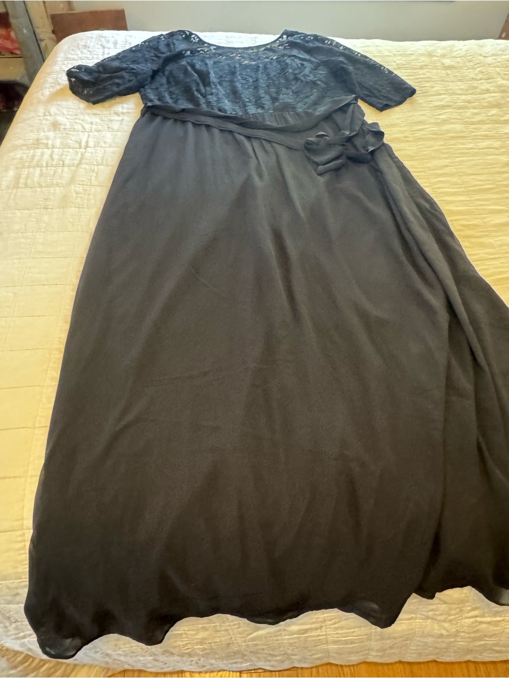 Black Lace Maxi Dress 22W – NWOT